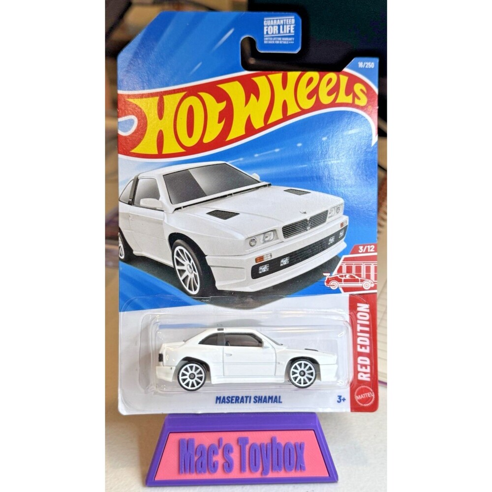2025 Hot Wheels Maserati Shamal Red Edition Target Exclusive